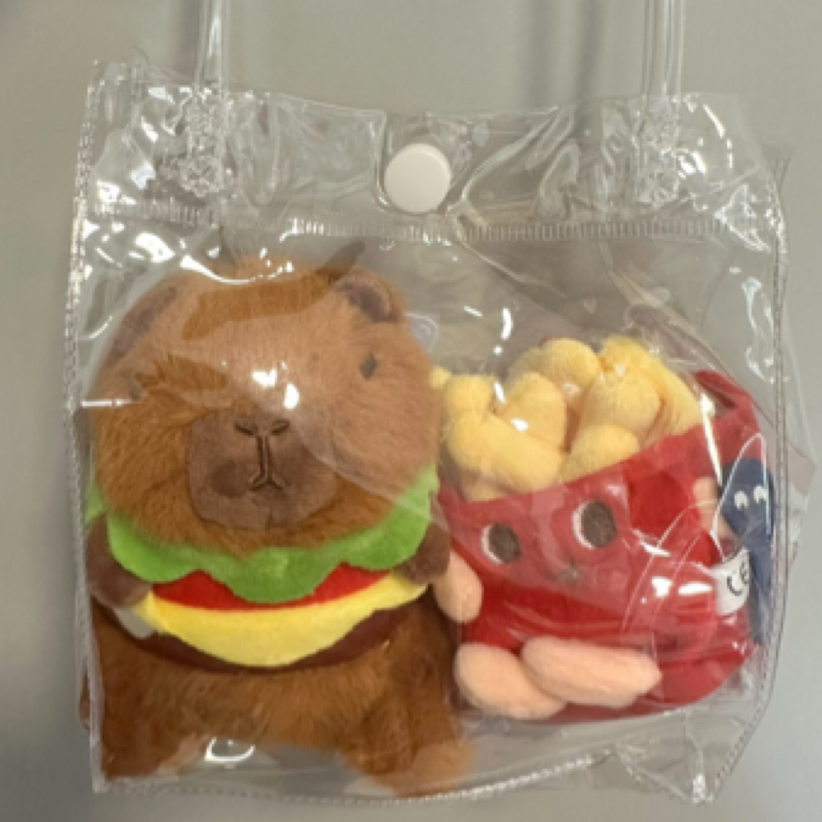 （摸鱼二号）卡皮吧啦挂件毛绒套装，每天情绪稳定好心情