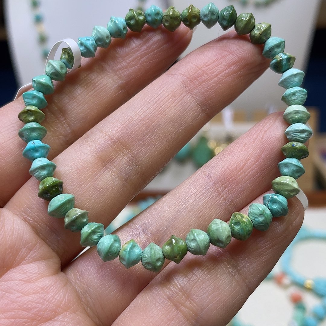 绿松石未镶嵌单圈