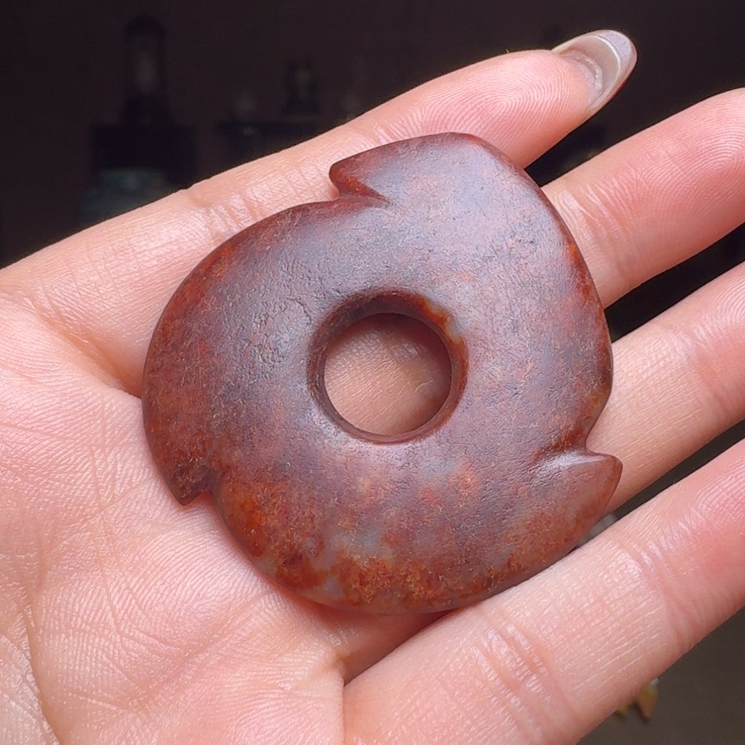 和田玉挂件未镶嵌A****哥