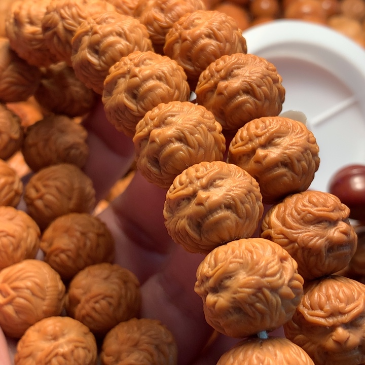 【闪购商品】猴头核桃手串北**然悟空