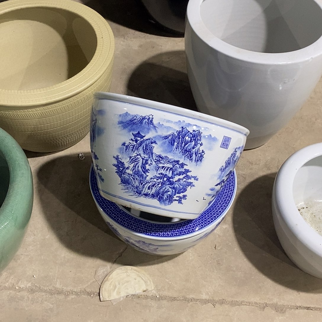 景德镇陶瓷鱼缸艺术