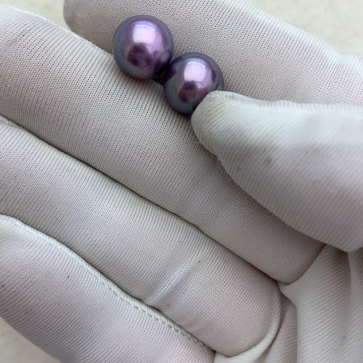 淡水珍珠耳饰未镶嵌定制