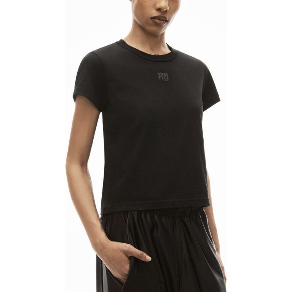 99新 COACH/蔻驰 7596/alexander wangSS24圆领短袖/xs/