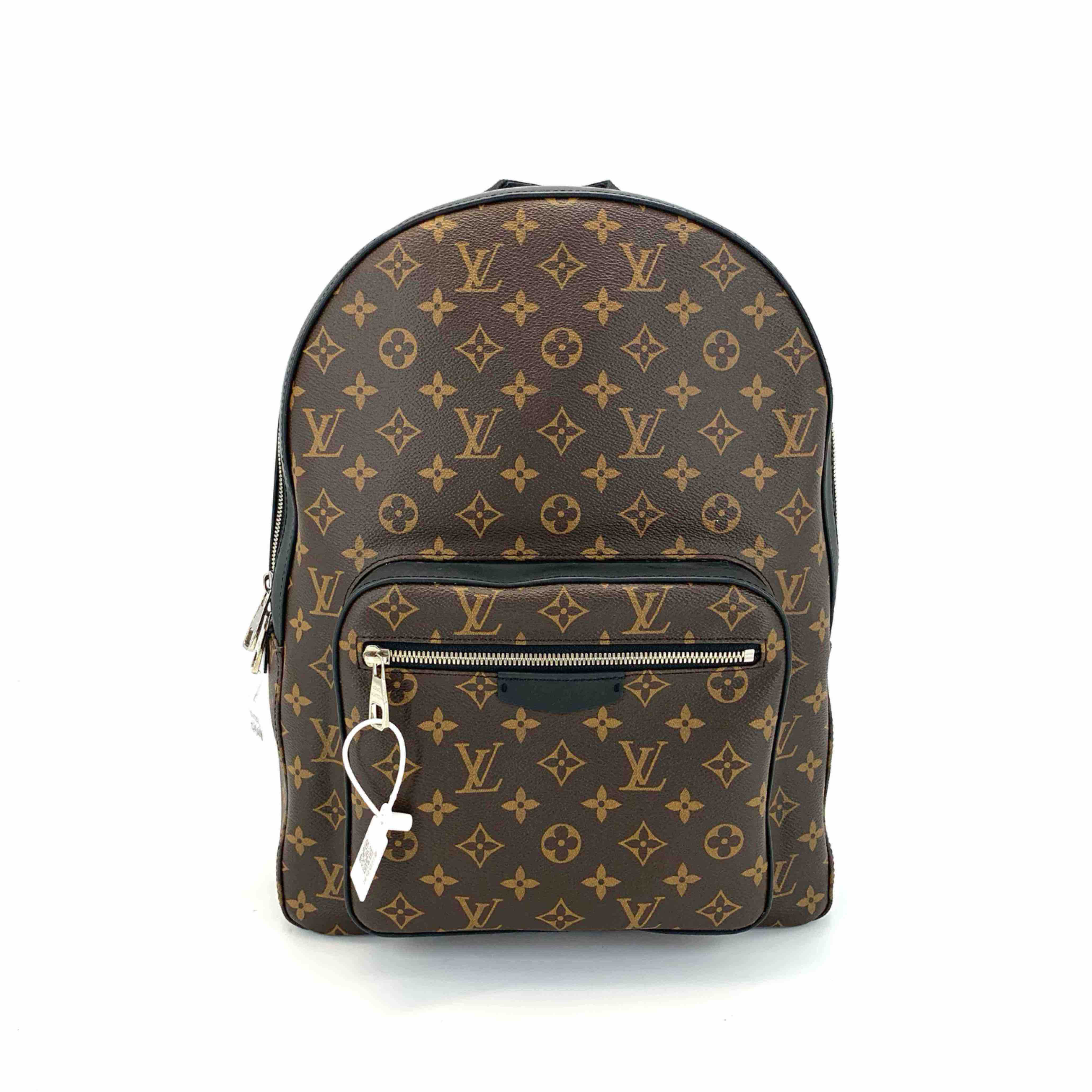 99新 LouisVuitton/路易威登 棕老花josh双肩包 尺寸32/40