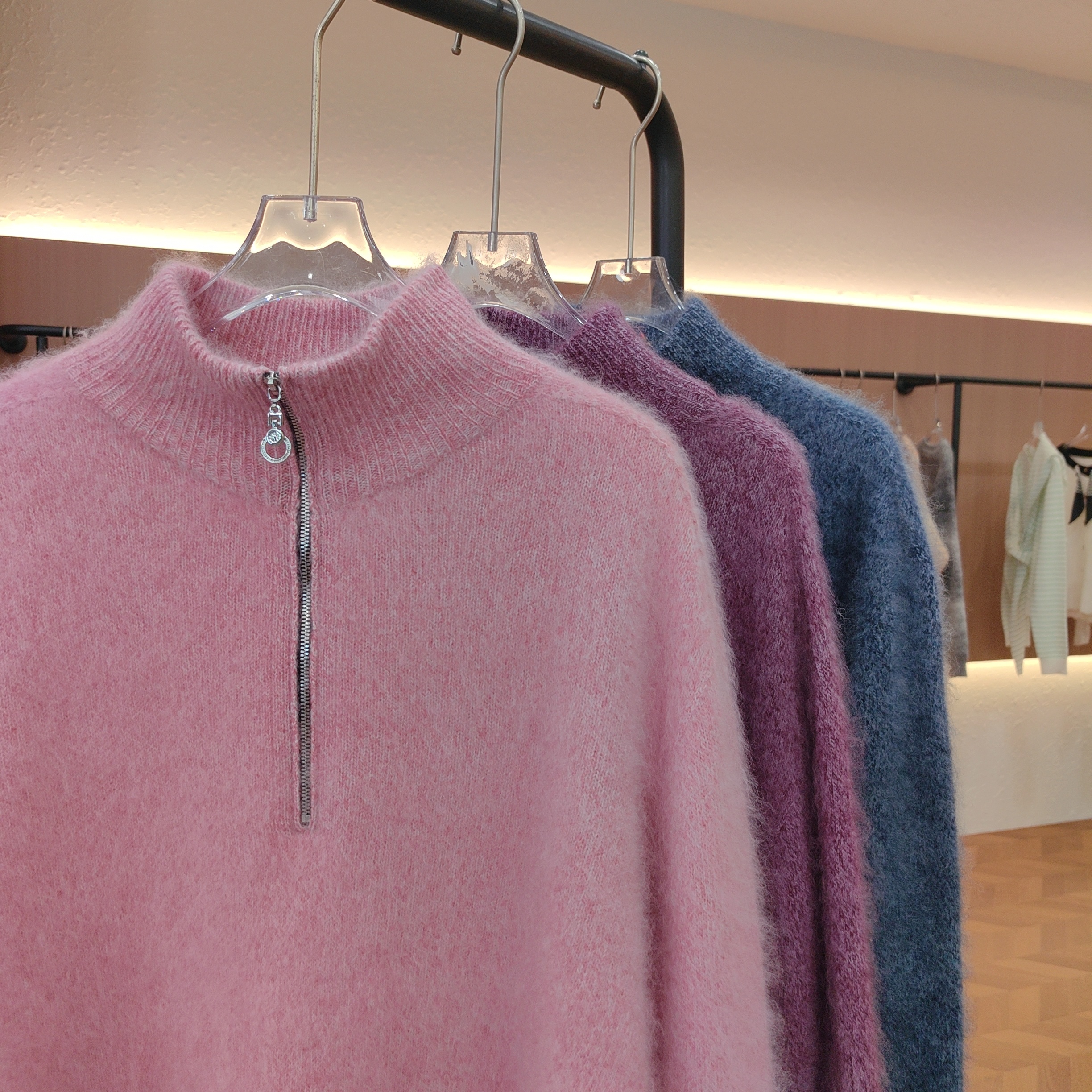 【268-270】秋冬新款精品针织羊毛衫时尚百搭休闲羊绒保暖毛衣