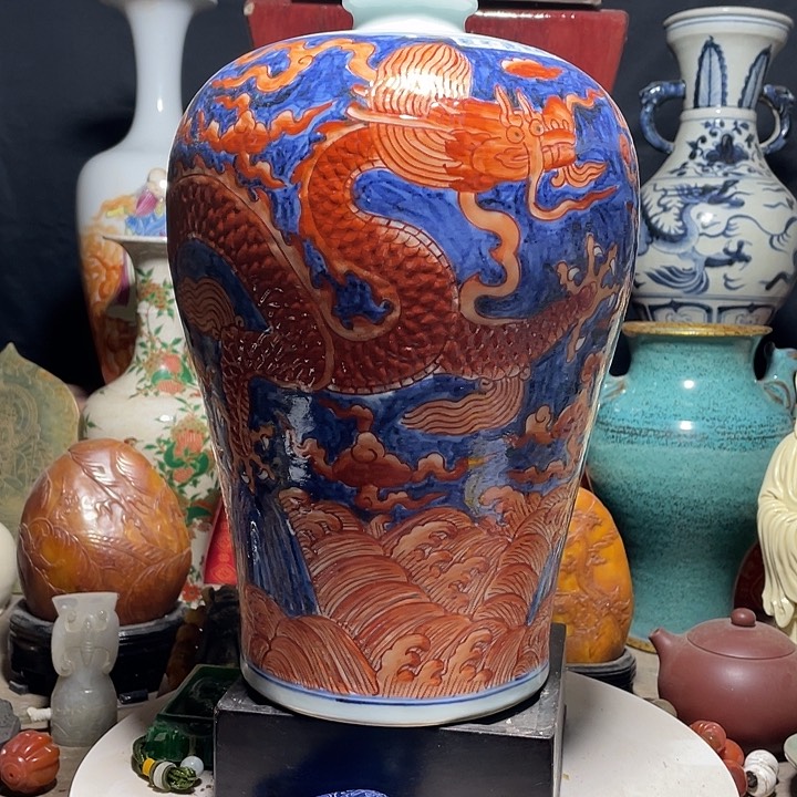 瓷片青花瓷器手工制作