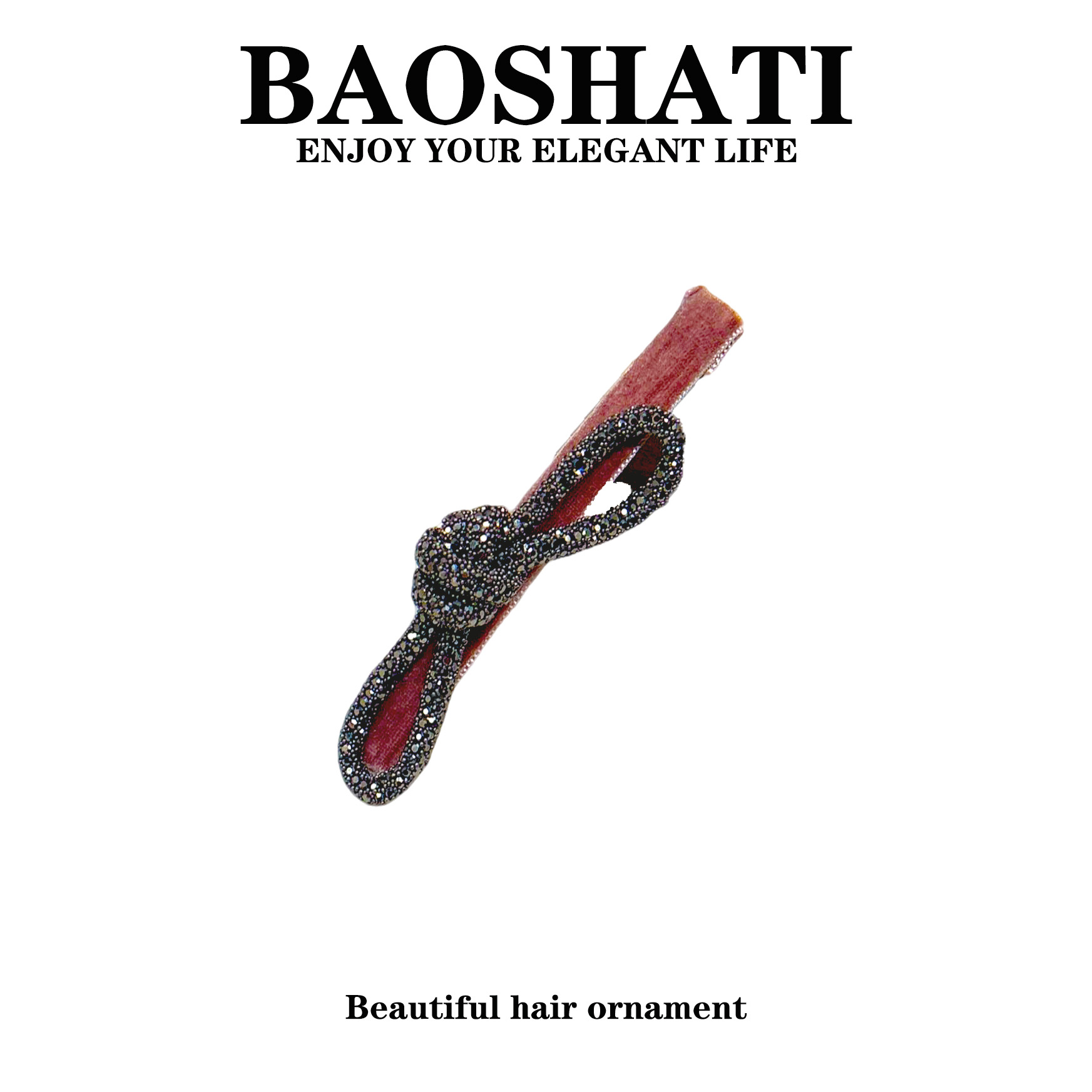 BAOSHATI/宝莎缇F-578韩版鸭嘴夹