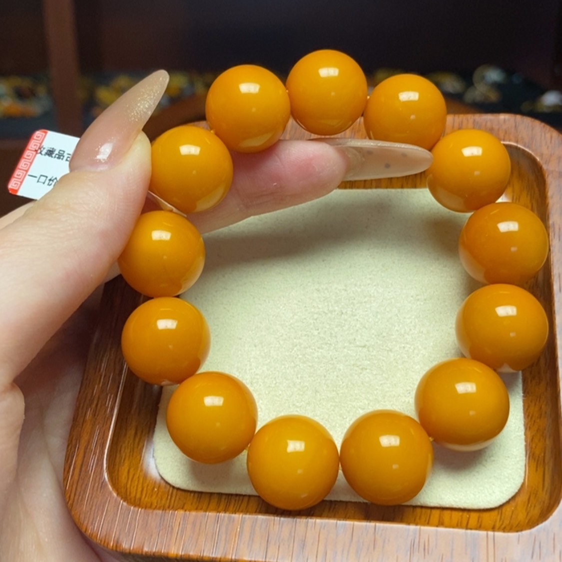 【闪购商品】蜜蜡手链未镶嵌手串