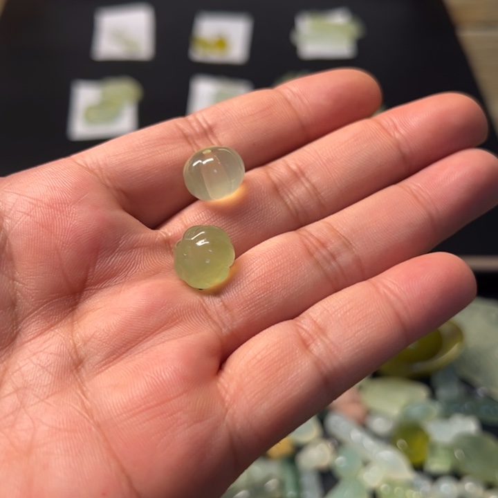 维***Ꮤ岫玉未镶嵌吊坠(不含链)