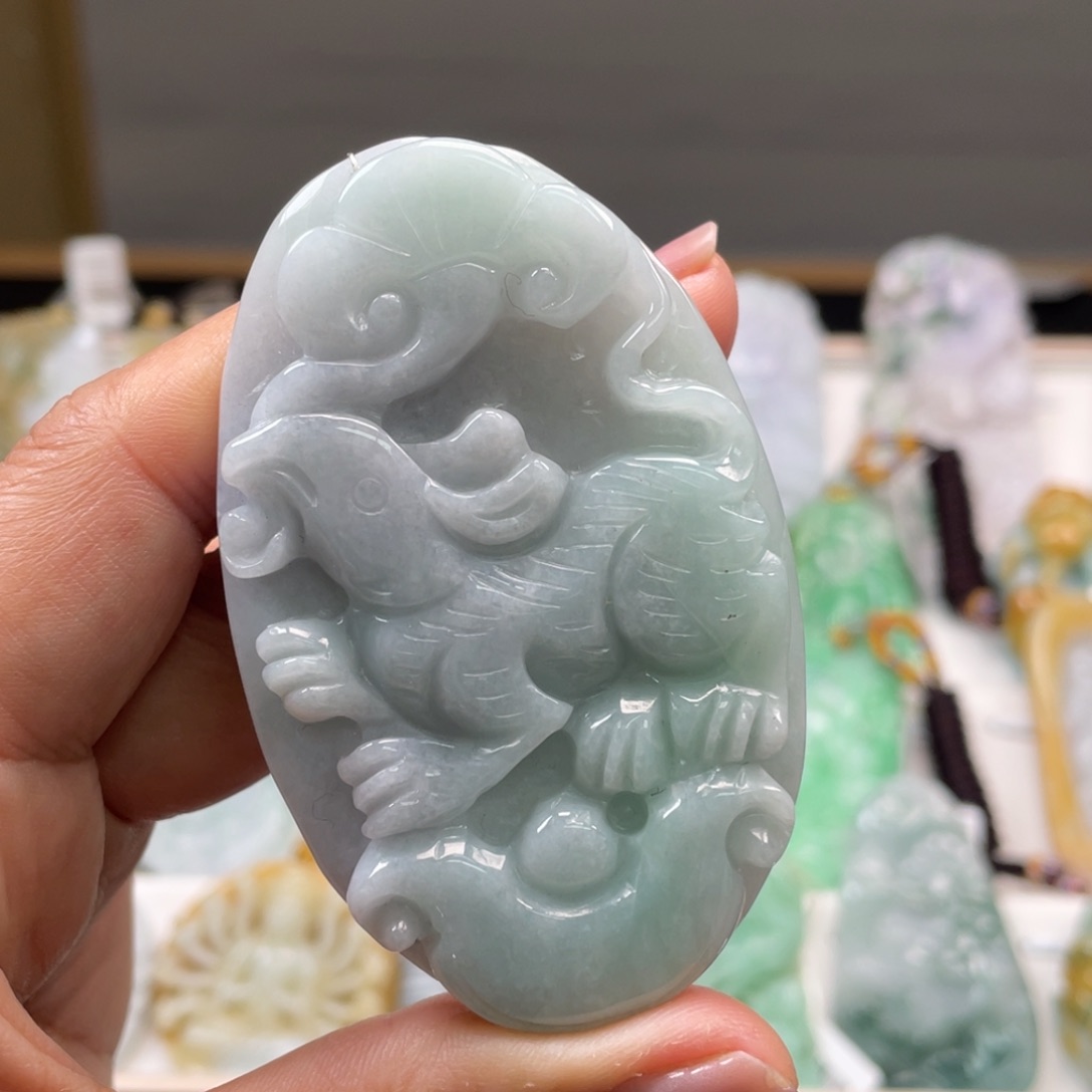 翡翠吊坠(不含链)未镶嵌
