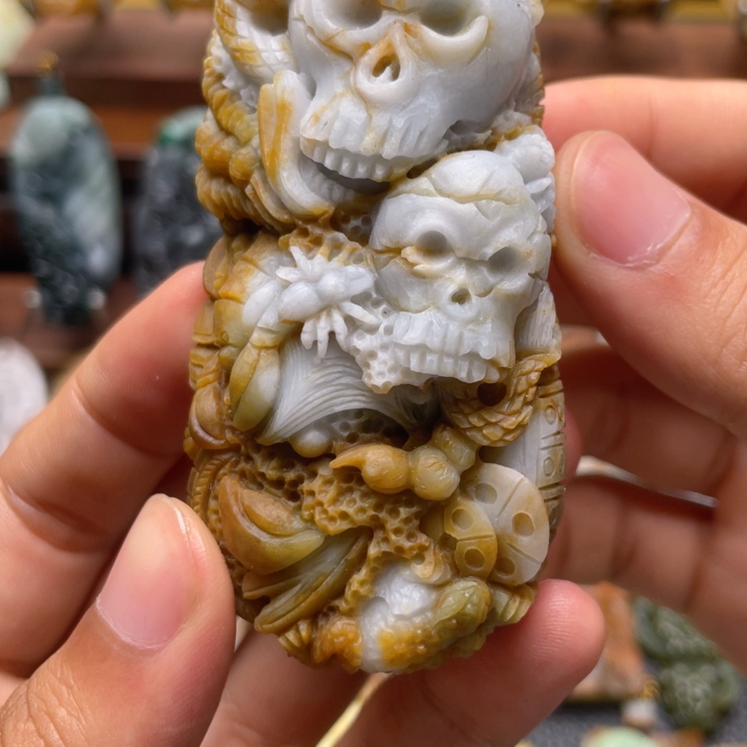 定制翡翠未镶嵌半**风翡翠