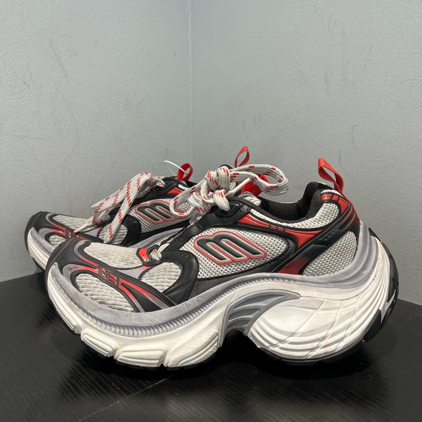 Balenciaga 巴黎世家 10xl 黑白红 老爹运动鞋 /20655/ S级 41码