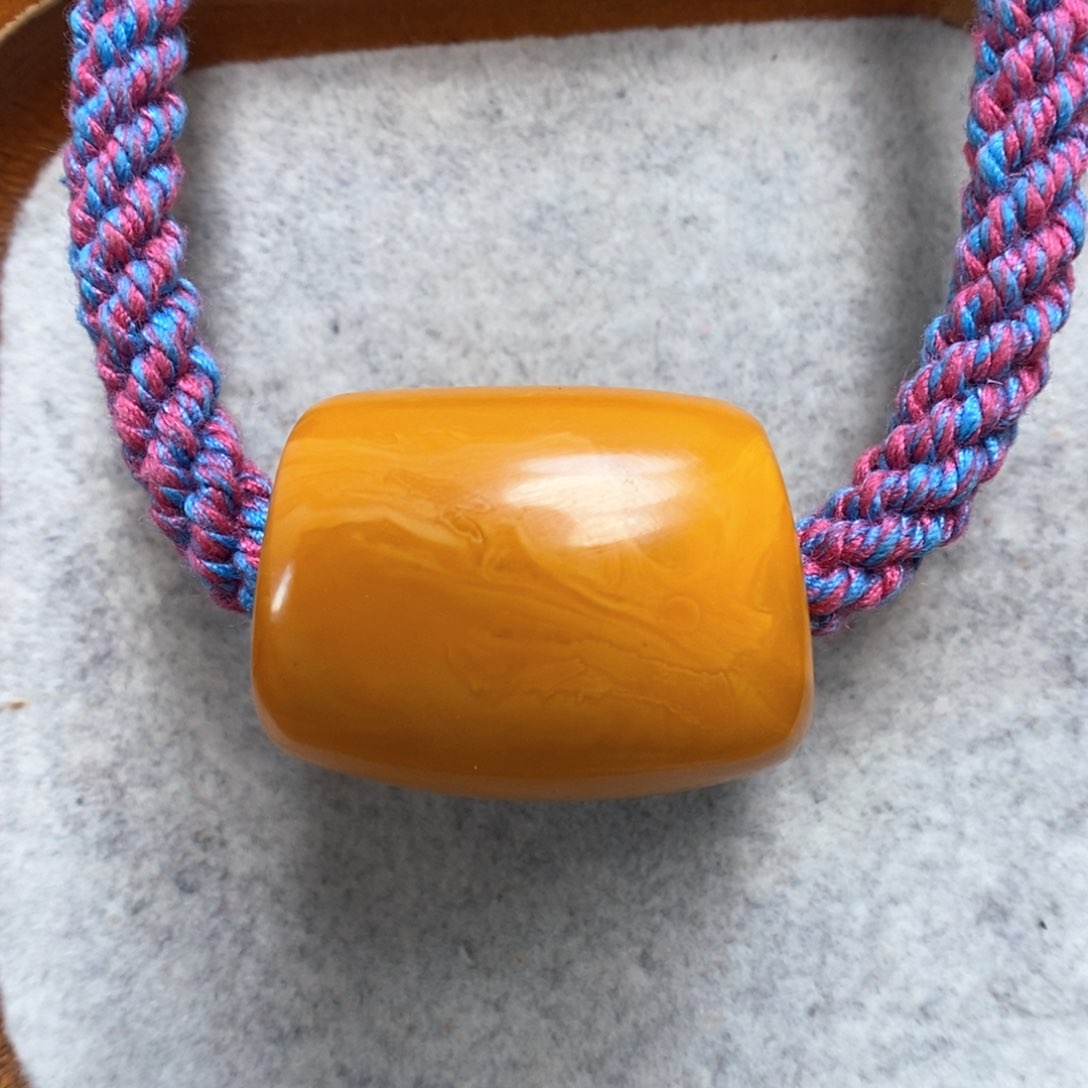 蜜蜡项链未镶嵌蜜蜡锁骨