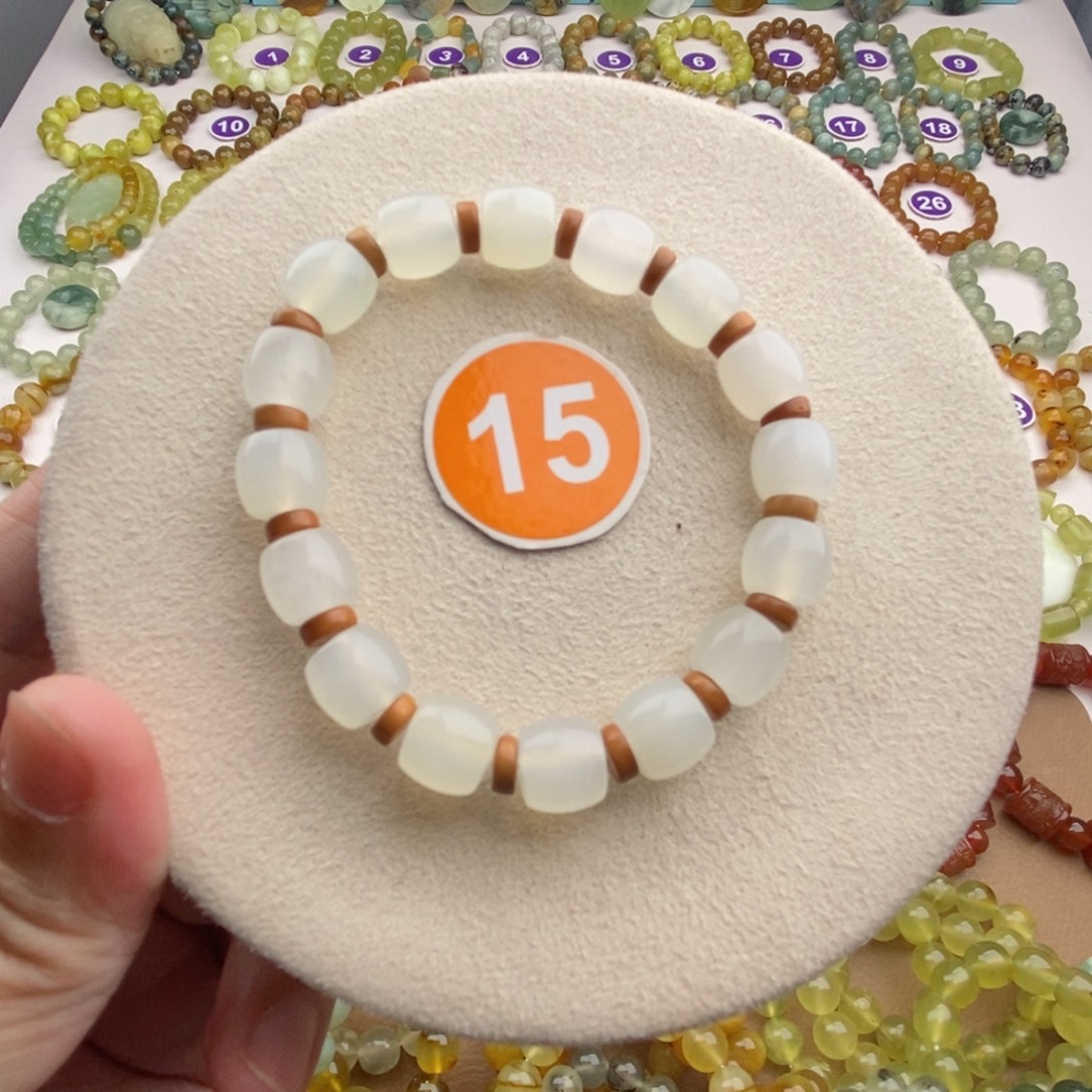 蛇纹石玉未镶嵌手串