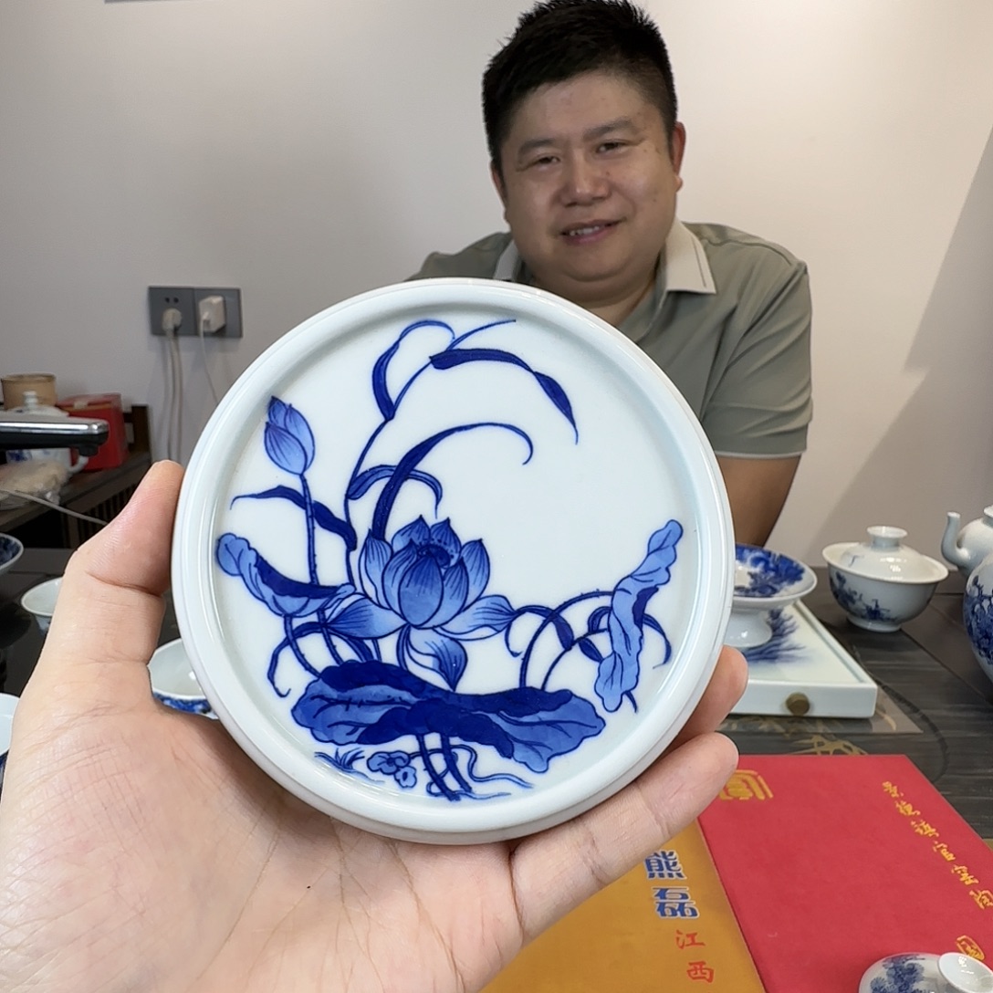 摆件青花王步第四代：熊磊专场