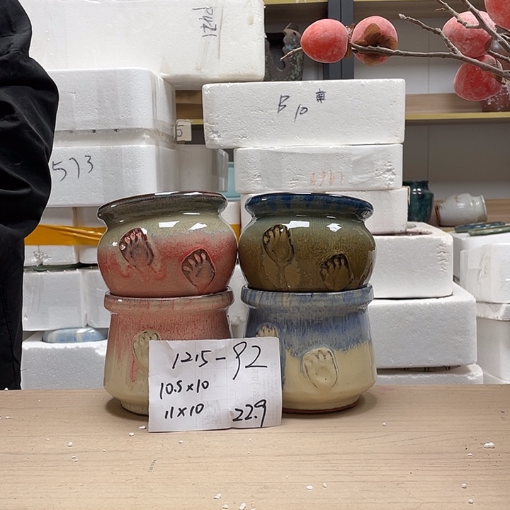 粗陶多肉花盆微瑕92