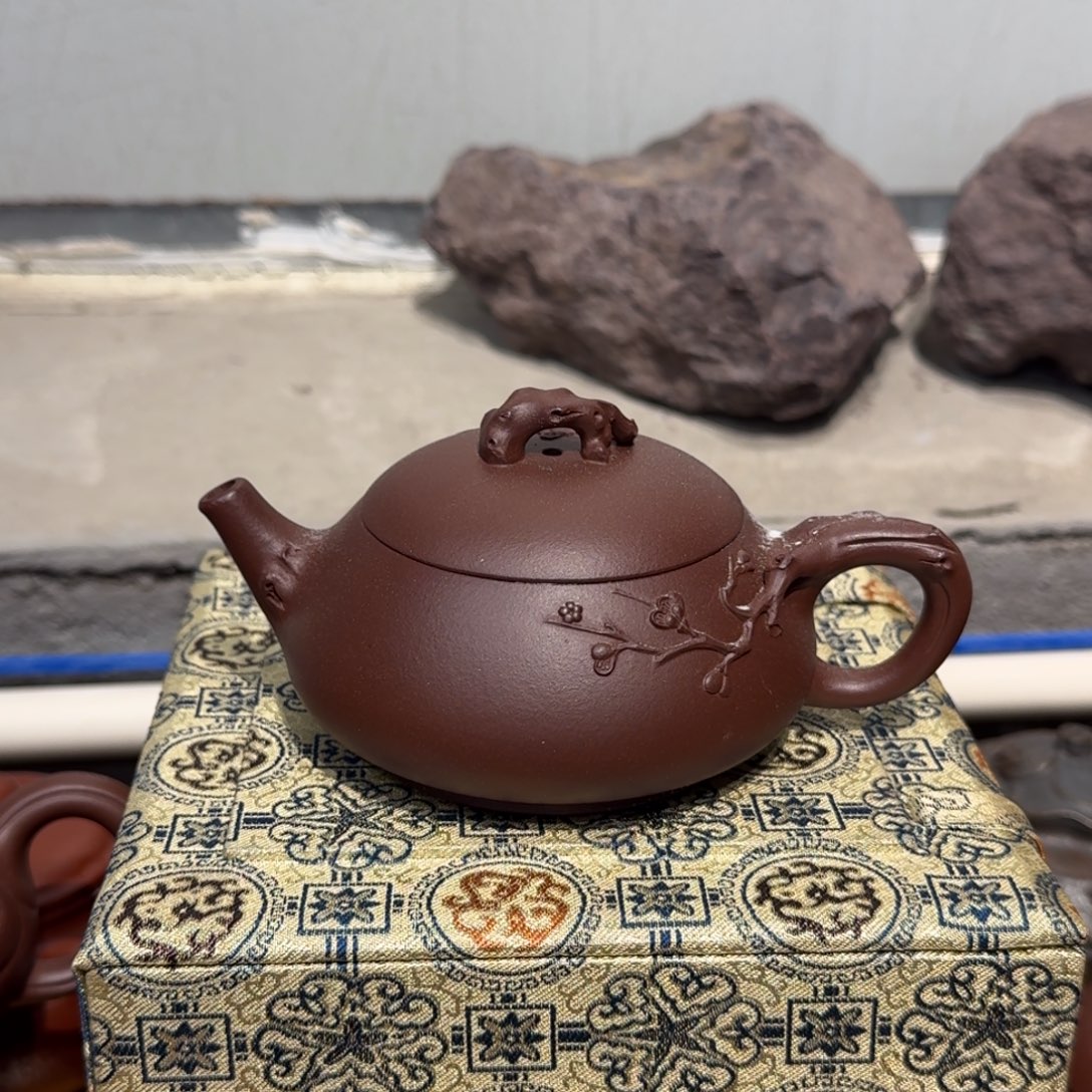 茶壶紫砂原矿原石的制作方法