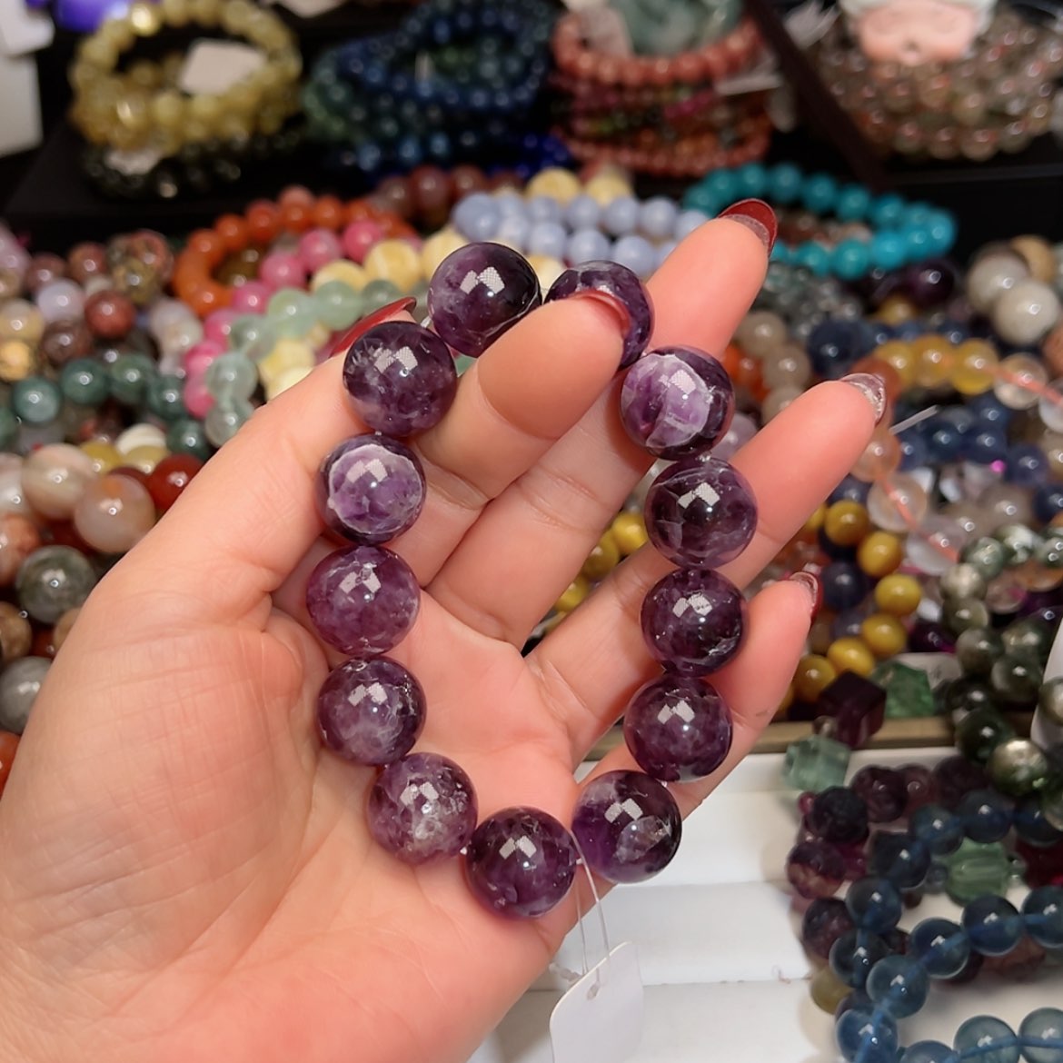【闪购商品】烟晶手链银S925镶嵌不****）270