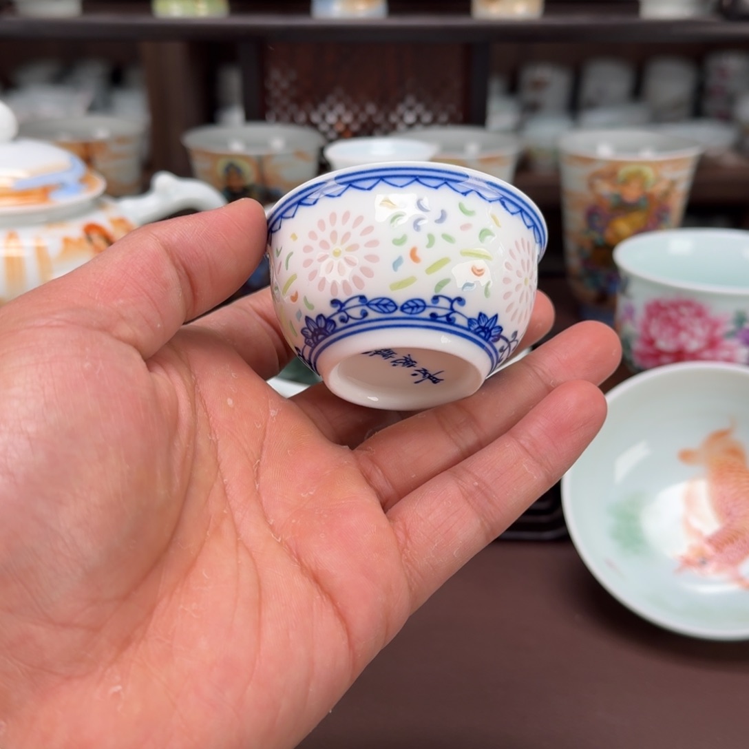 杯景德镇陶瓷艺术家作品欣赏