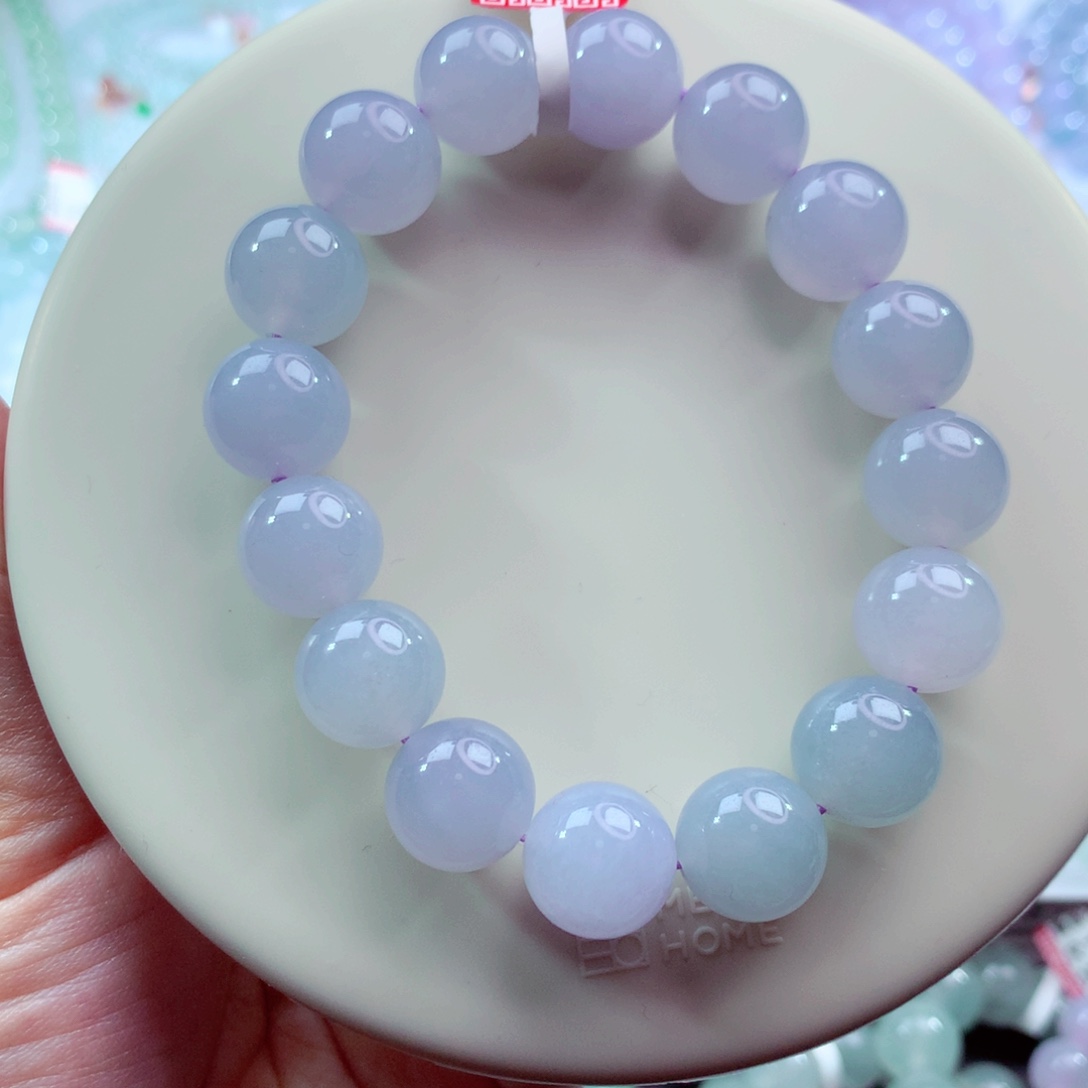 翡翠未镶嵌手链卡12.8