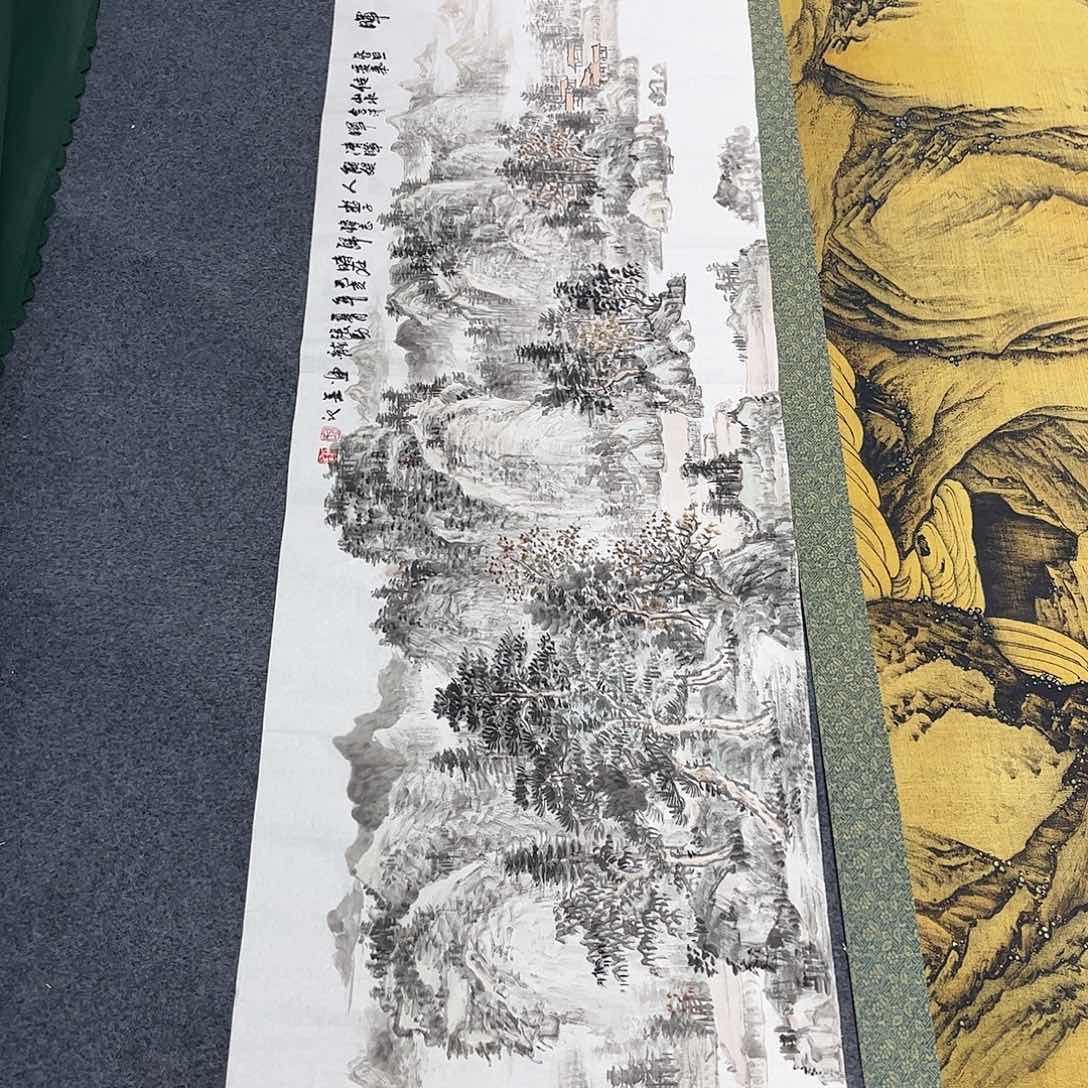 国画国画作品宣纸纯手绘