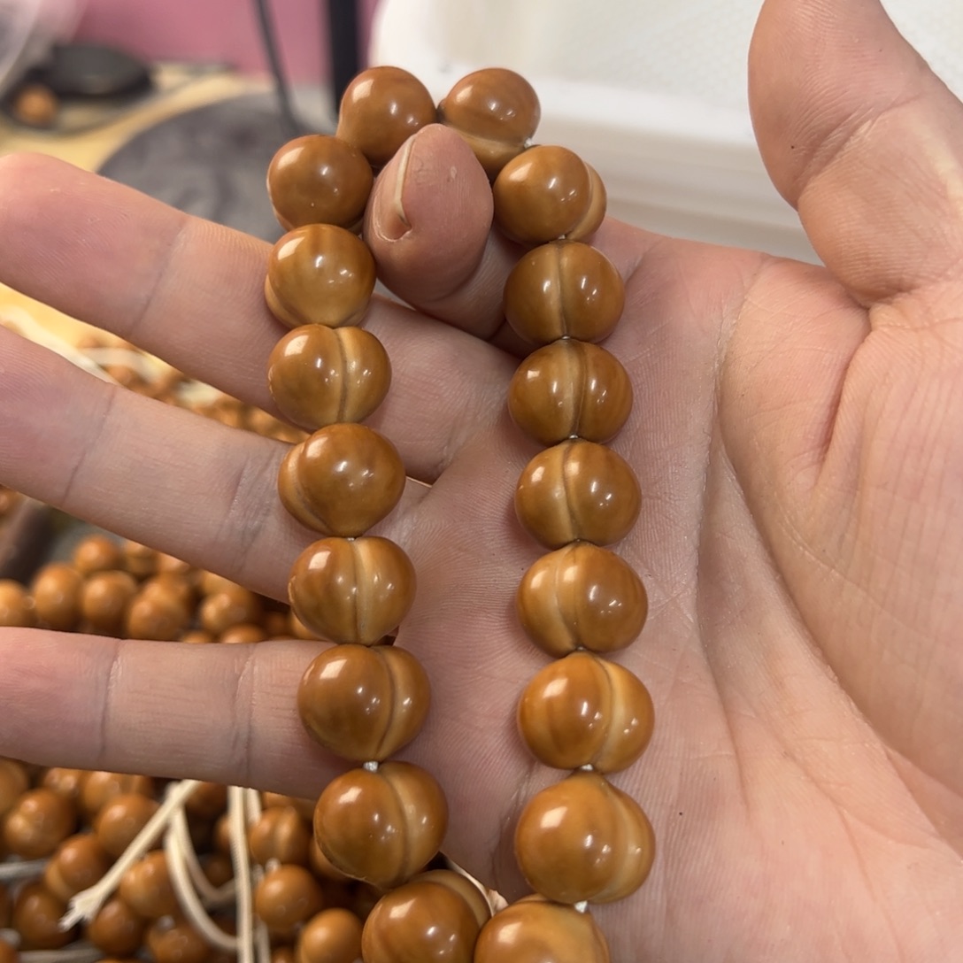 手串猴头核桃16➕柯基皮桃