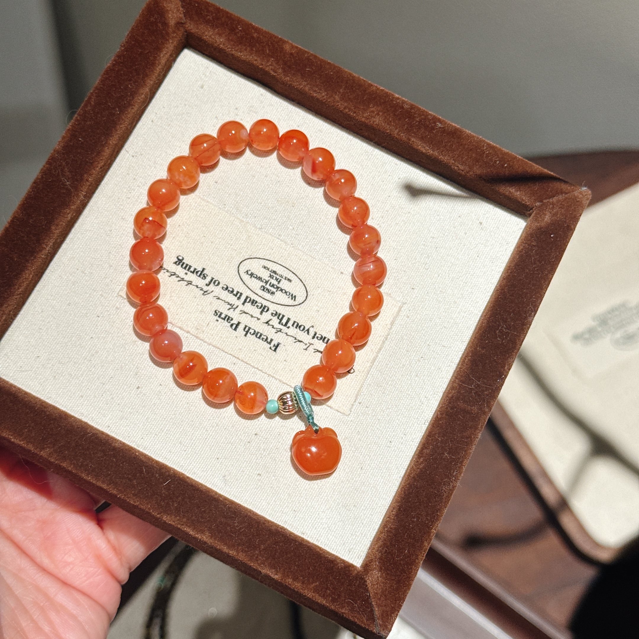 玛瑙手串-7-8mm-多样性发一件-DB08748-甄选