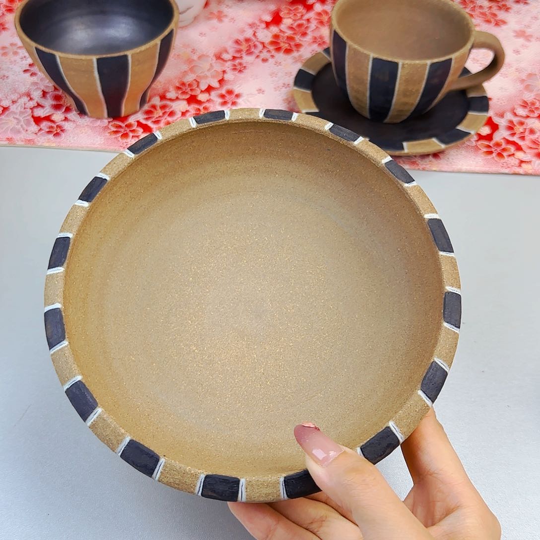 它家陶瓷太美啦！17.5cm