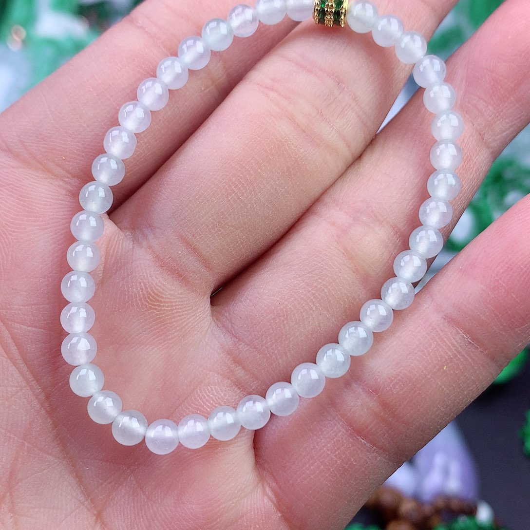 未镶嵌手链翡翠手串