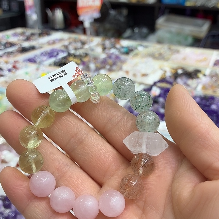 手链烟晶银S925镶嵌