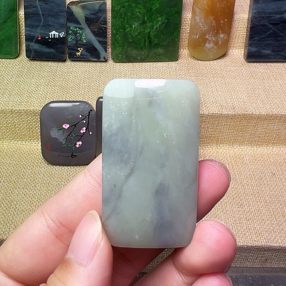 和田玉珠宝半成品未镶嵌