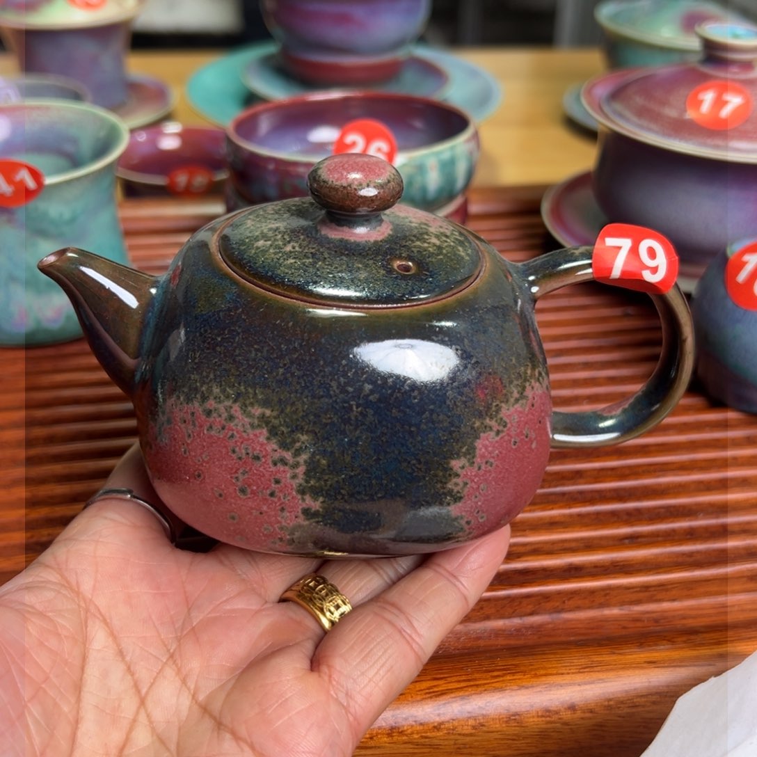 手工制作手拉坯工艺茶具