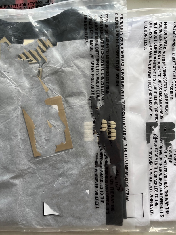 B哦基础款发泡印花前后logo短袖