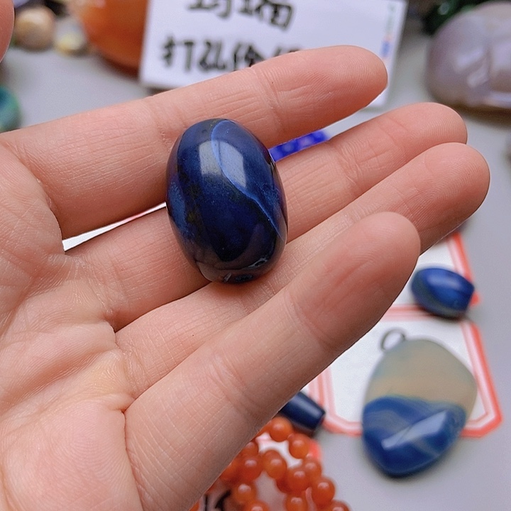 【闪购商品】玛瑙/玉髓珠宝半成品未镶嵌雾**踪