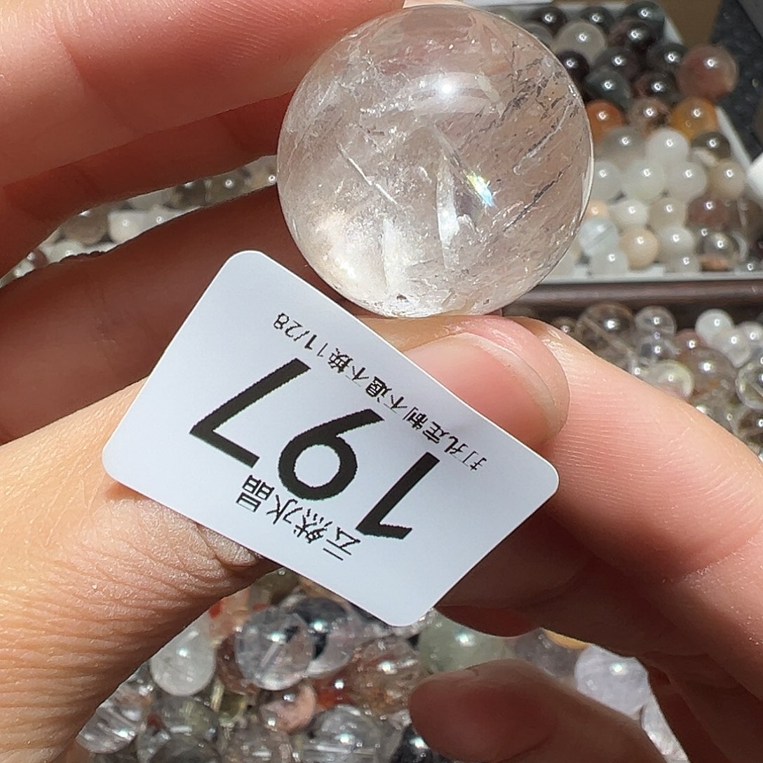 未镶嵌水晶珠宝半成品