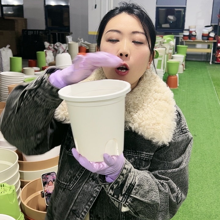 正品圆控口15高15白色10只无托