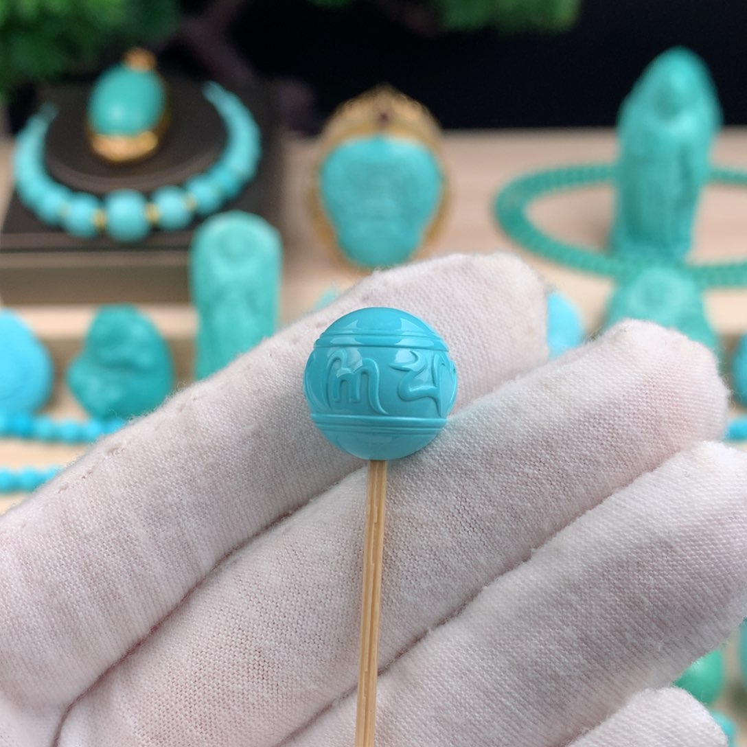 【闪购商品】绿松石珠宝半成品未镶嵌