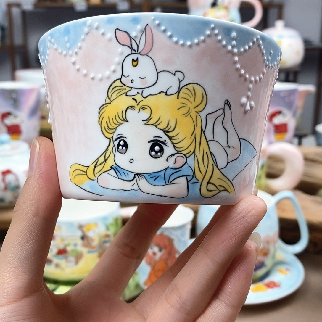 杯景德镇陶瓷高温瓷