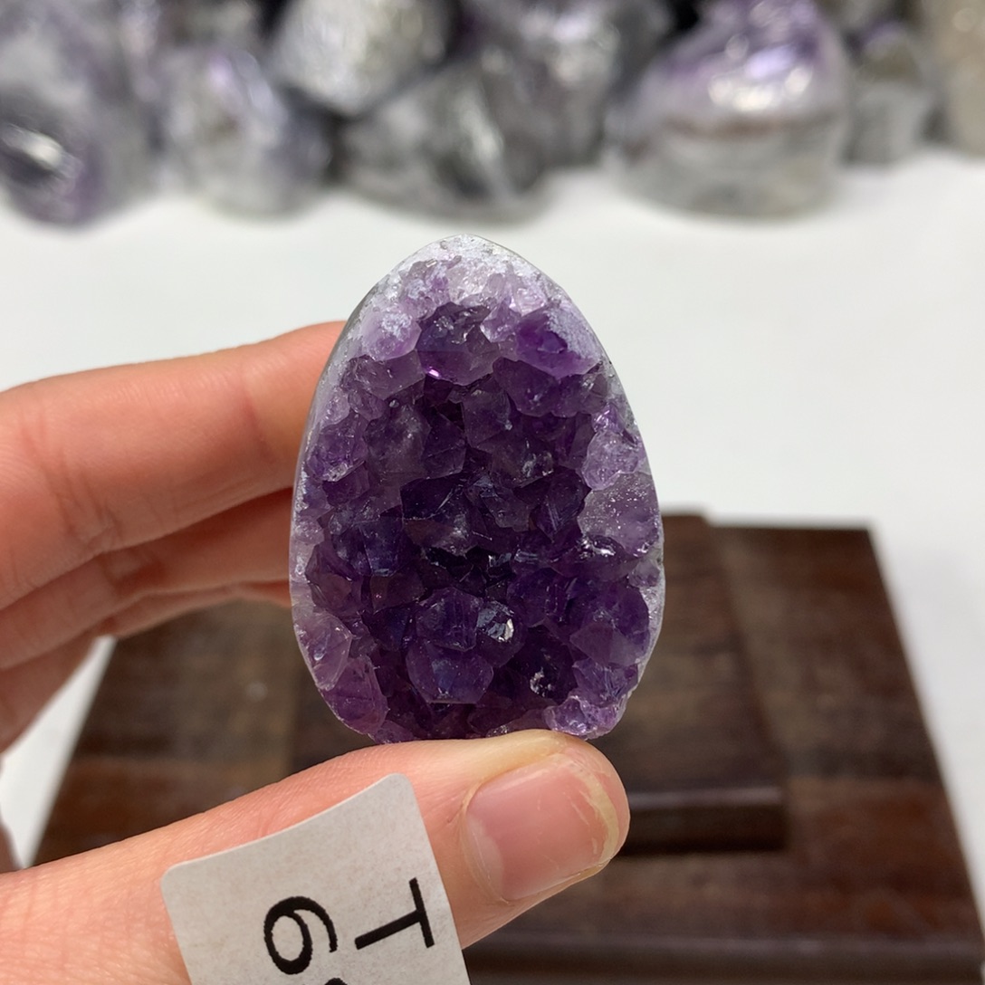 紫晶摆件未镶嵌水晶