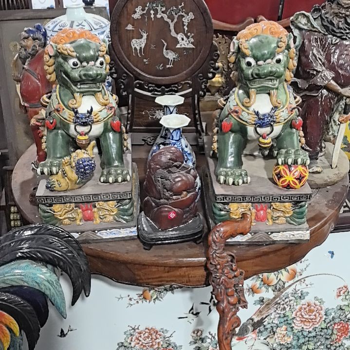 摆件石湾窑陶瓷摆件