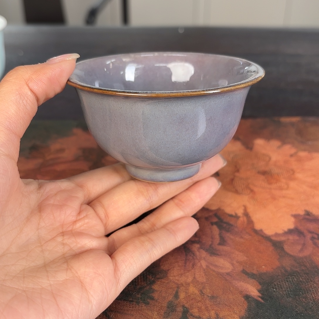 龙泉云间青瓷小米茶器