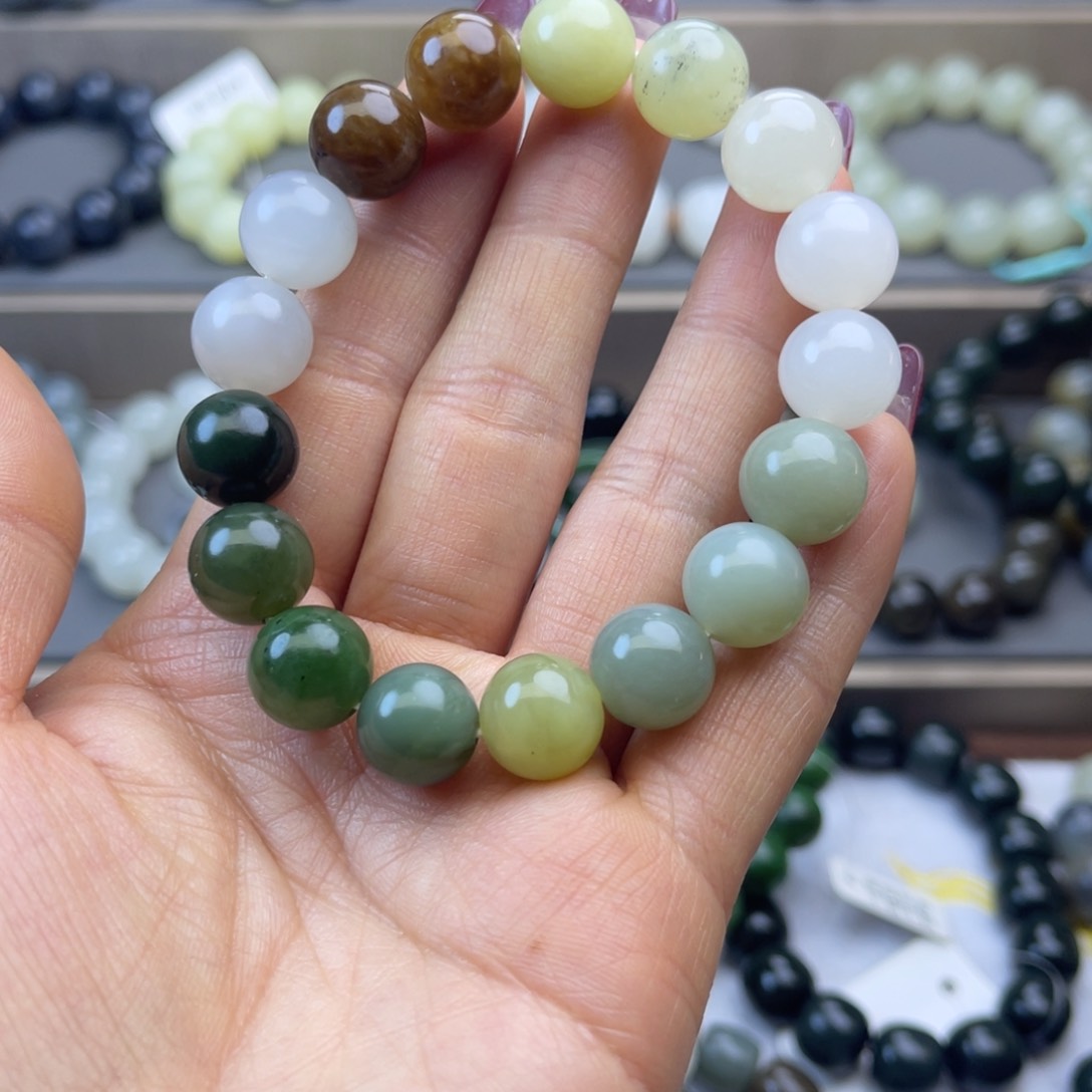 和田玉手链未镶嵌