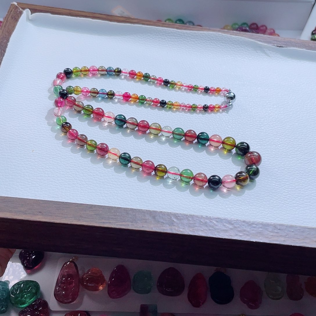 未镶嵌碧玺手链碧玺手链