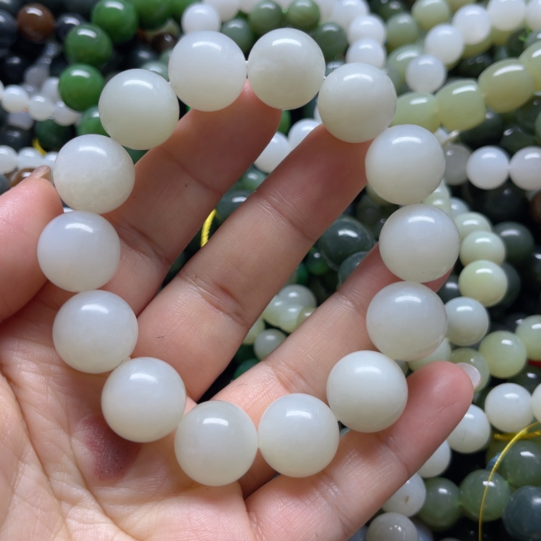 和田玉手链未镶嵌