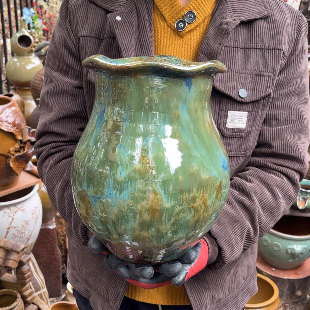 红陶高28口19有孔