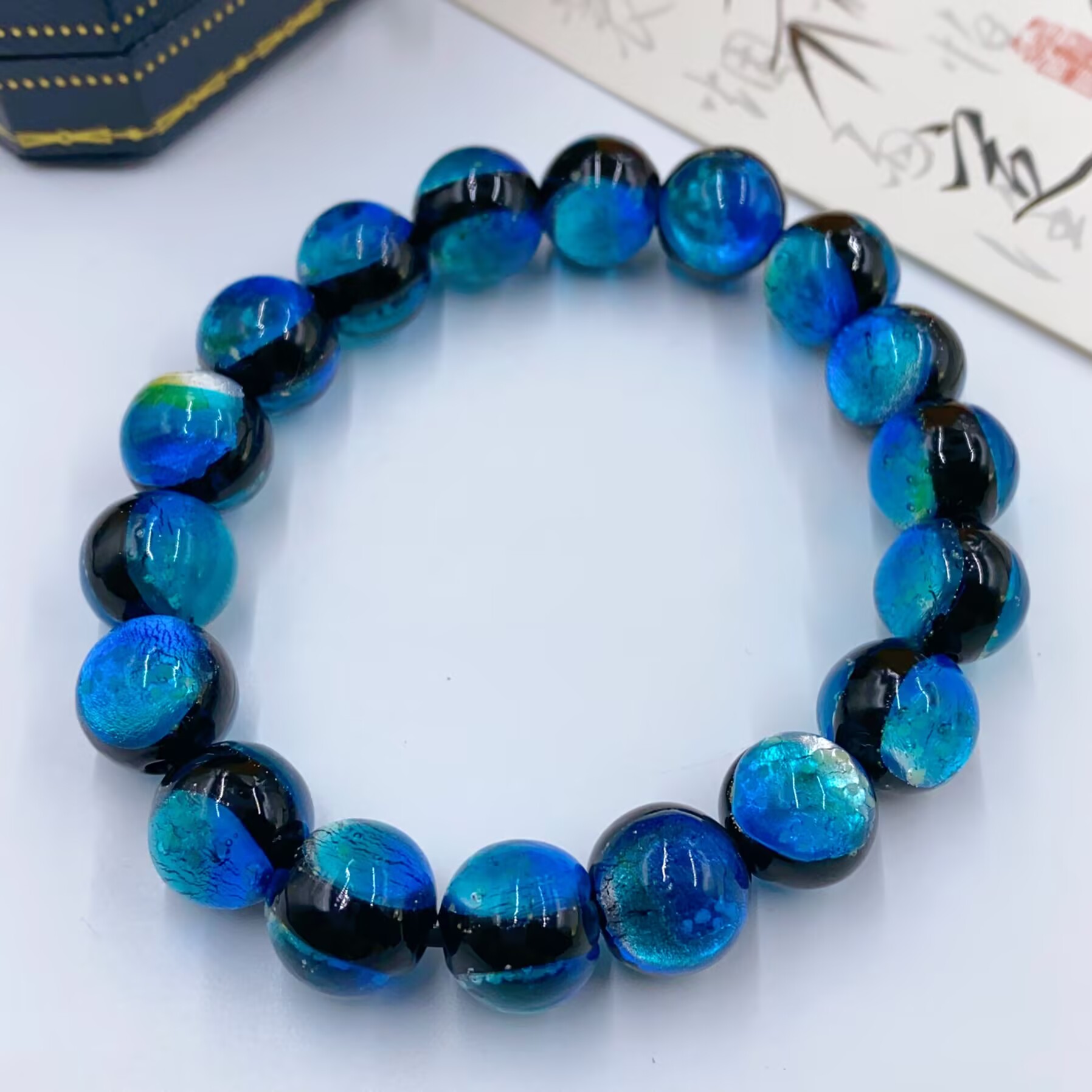 手链 3734  北极星辰云母 手串多样性发货