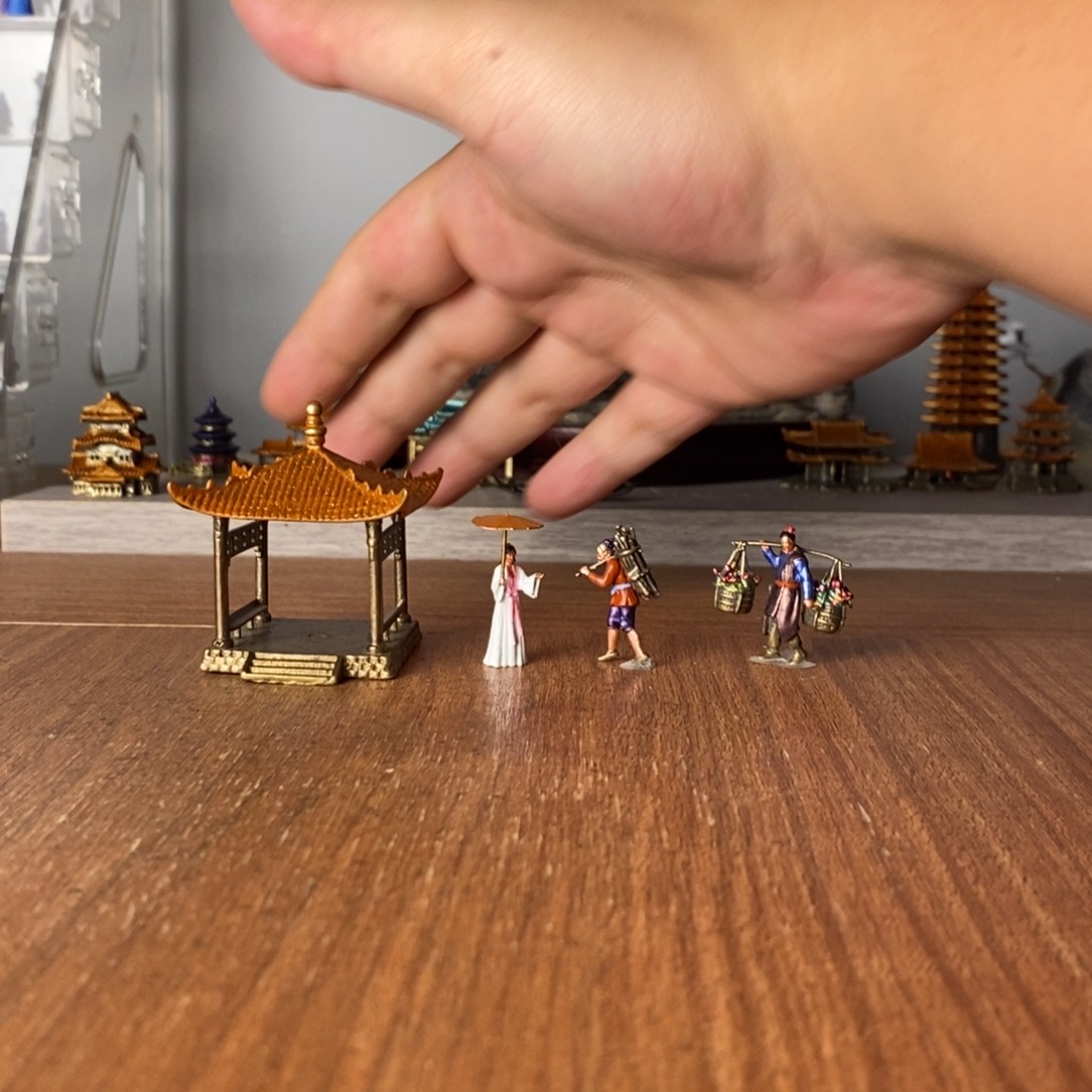 摆件这种事情就是让