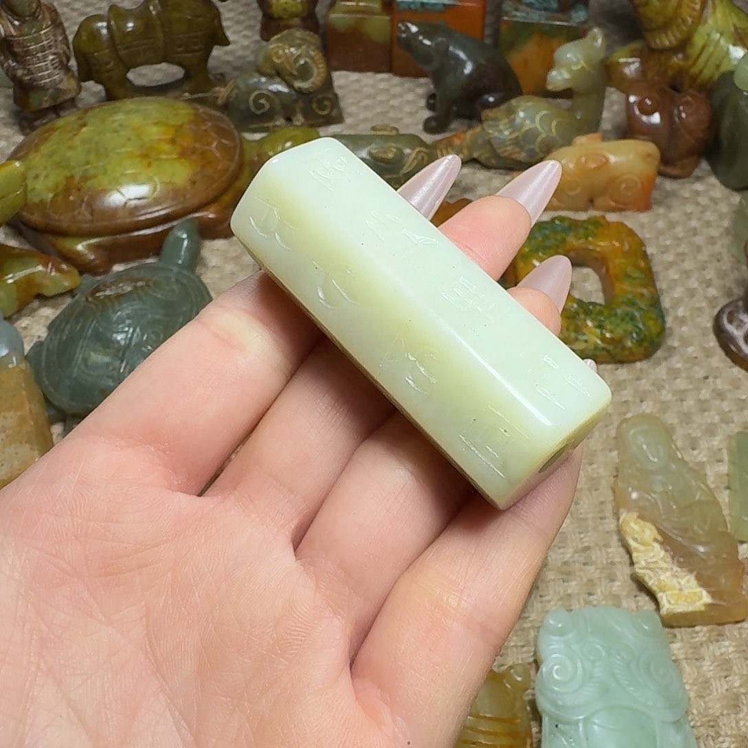 白玉菩提吊坠挂件