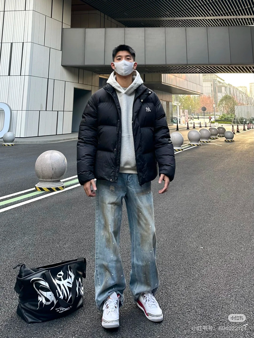 HZ潮牌3休闲时尚情侣同款春秋牛仔裤 备注链接