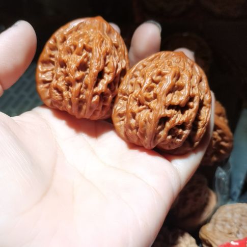 猴头核桃吊坠42狮虎兽